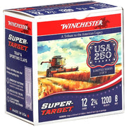 Winchester Super Target 12 Gauge Ammo 2-3/4" 1-1/8 oz #8 Shot 250 Round Case - TRGT12M8