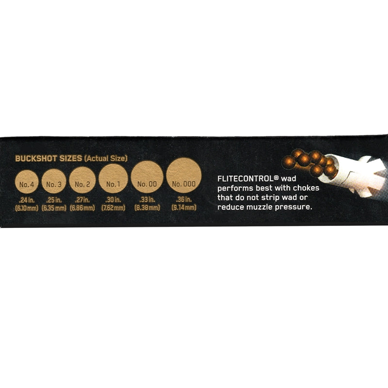 Federal Personal Defense 12 Gauge Ammo 2-3/4" 00 Buckshot 9 Pellets Ammo