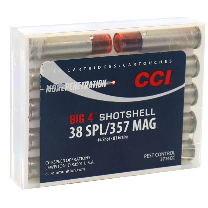 CCI 38 Special/357 Magnum 84 Grain #4 Shotshell