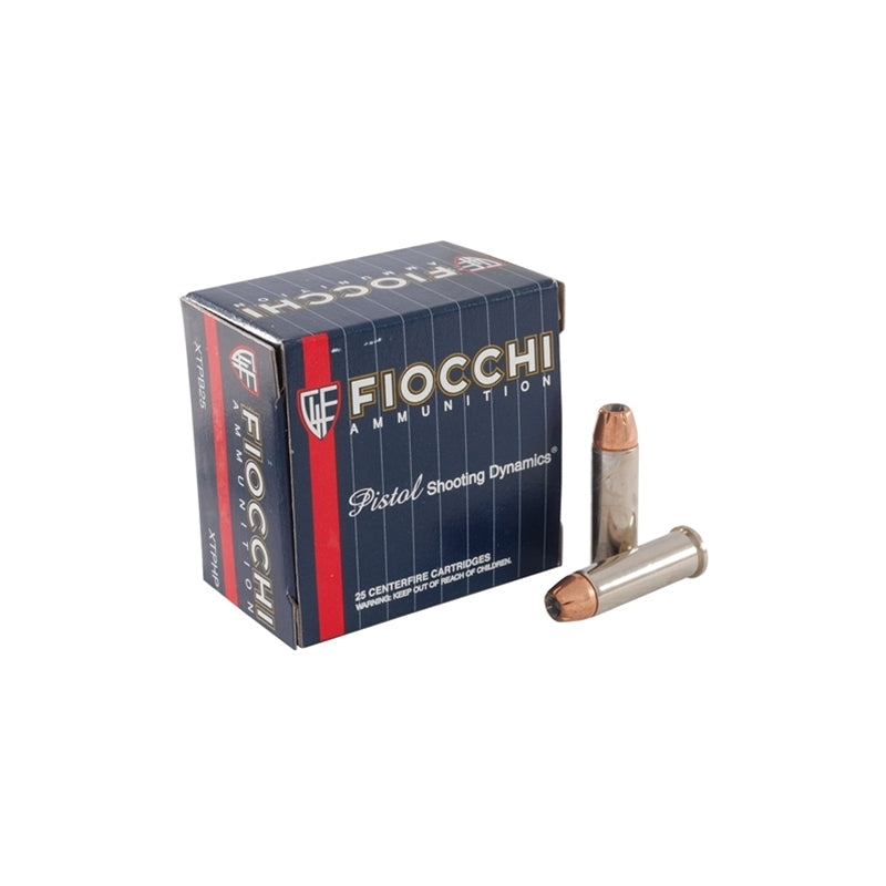 Fiocchi Extrema 357 Magnum Ammo 158 Grain Hornady XTP Jacketed Hollow Point - 357XTP25