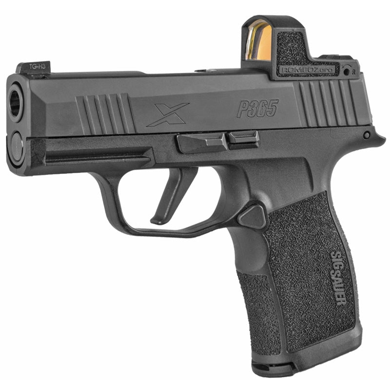Sig Sauer Romeo Zero 3 MOA P365 X 9mm Luger Semi-Auto 10 Rounds 3.1 X-Series Black Striker Pistol