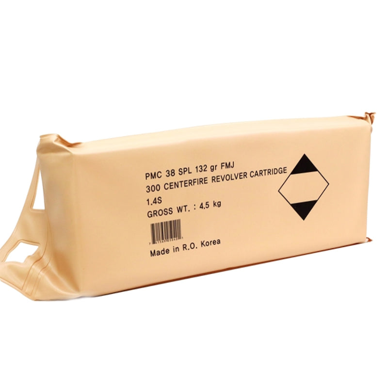 PMC Bronze 38 Special Ammo 132 Grain Full Metal Jacket Battle Pack - 38G-BP