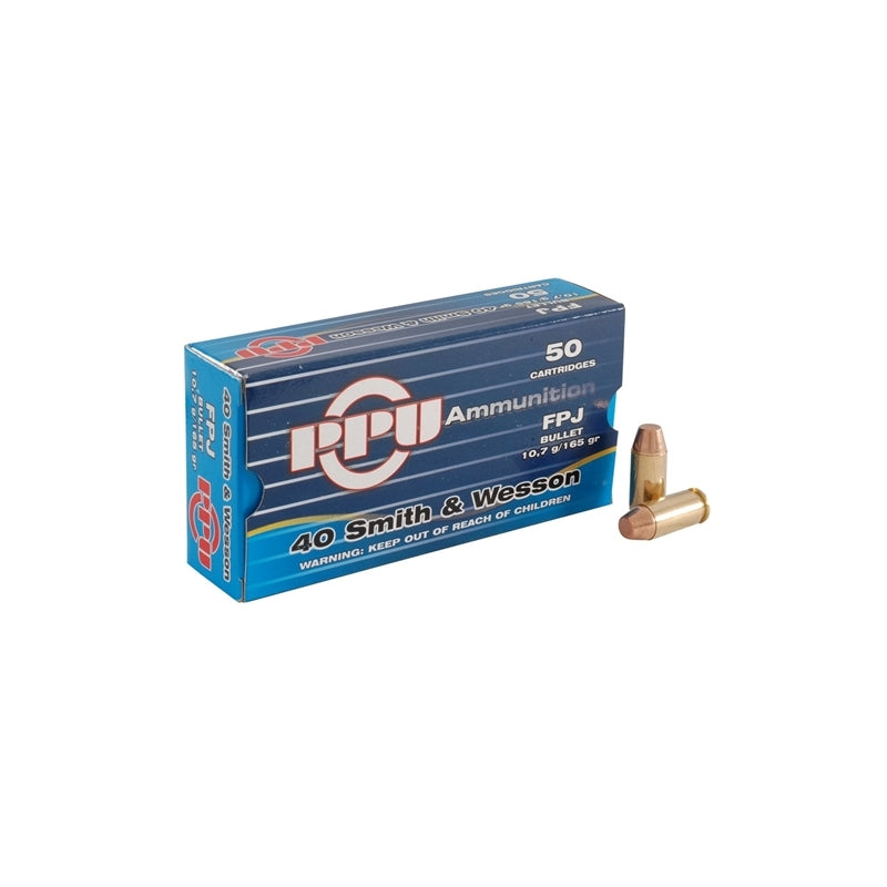 Prvi Partizan 40 S&W Ammo 165 Grain Total Metal Jacket - PP-R4.02