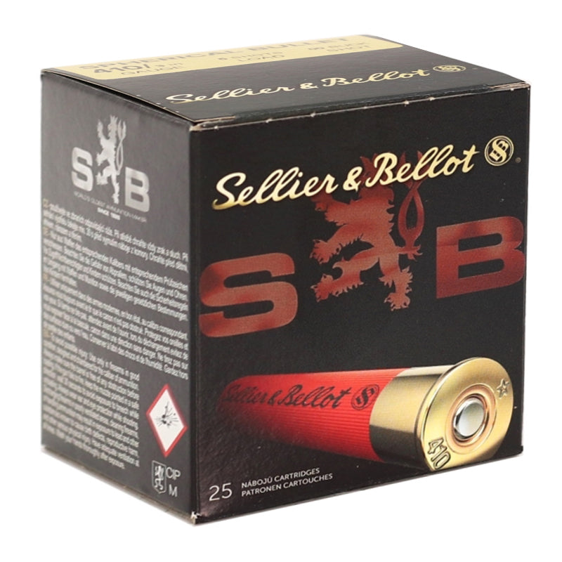 Sellier & Bellot .410 Bore Ammo 3” 00 Buckshot 5 Shot - SB410B