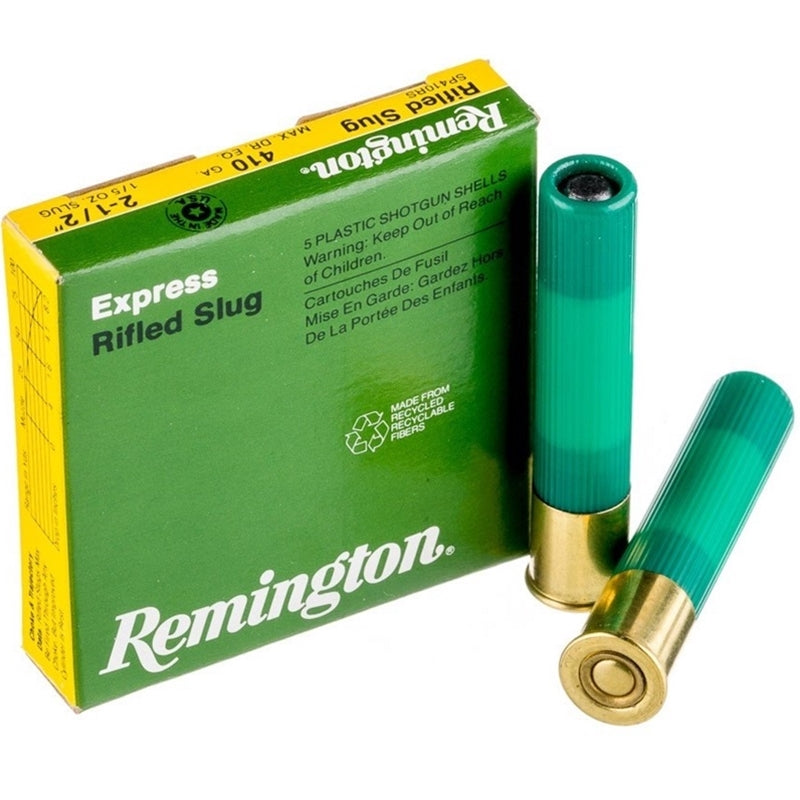 Remington Express Slugger 410 Bore Ammo 2-1/2" 1/5 oz Rifled Slug - SP410RS