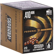 Federal Personal Defense 410 Gauge Ammo 3" #4 Buckshot 9 Pellets - PD413JGE4B