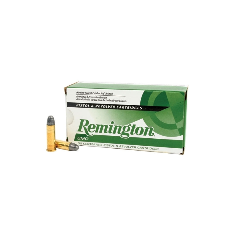 Remington UMC 45 Long Colt Ammo 250 Grain Lead Round Nose - L45C