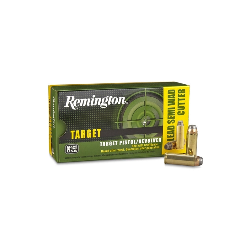 Remington Target 45 Long Colt Ammo 225 Grain Lead Semi-Wadcutter – RTG45C1