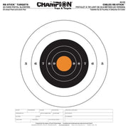 Champion Re-Stick 25 Yard Self-Adhesive Targets Paper 25 in a Pack