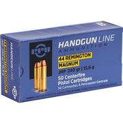 Prvi Partizan 44 Remington Magnum Ammo 240 Grain Jacketed Hollow Point - PPH44MH