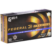 Federal Premium Law Enforcement HST 45 ACP AUTO Ammo 230 Grain +P  Jacketed Hollow Point - P45HST1