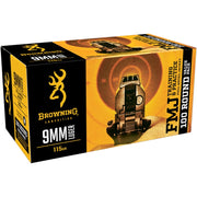 Browning 9mm Ammo 115 Grain Full Metal Jacket 100 Round Value Pack - B191800094