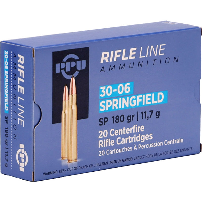 Prvi Partizan 30-06 Springfield Ammo 180 Grain Soft Point - PP30063