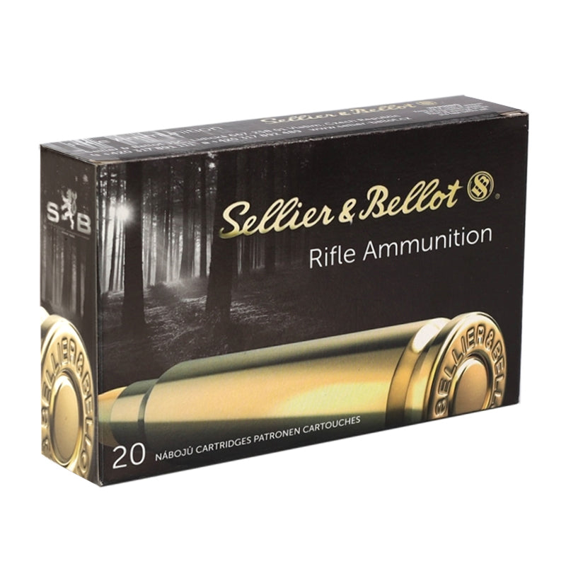 Sellier & Bellot 9.3x72mm Rimmed Ammo 193 Grain Jacketed Soft Point - SB9372RA