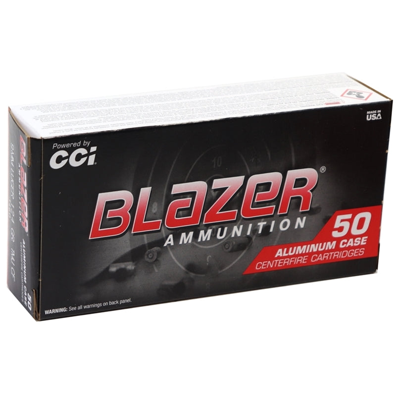 CCI Blazer Clean‑Fire 9 mm Ammo 124 Grain Total Metal Jacket – 3460