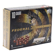 Federal Vital Shok 10 Gauge Ammo 3 1/2" Copper Plated 00 Buckshot 18 Pellets - P108F 00