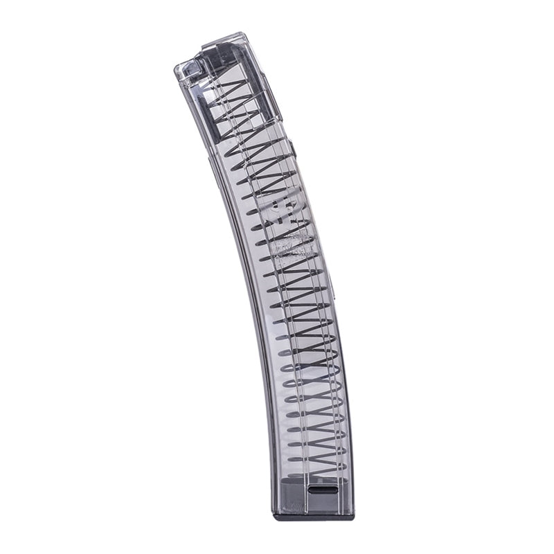 Elite Tactical Systems HK MP5 9mm Luger 30 Round Magazine Polymer Clear Smoke Finish