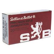 Sellier & Bellot Match 308 Winchester Ammo 168 Grain Hollow Point Boat Tail - SB308G