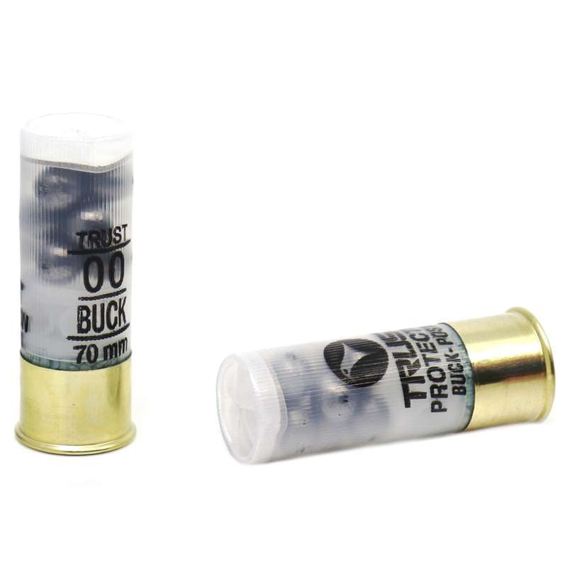 Trust Tactical 2021 Professional 12 Gauge Ammo 2-3/4" #00 Buckshot 9 Pellets - RBT129