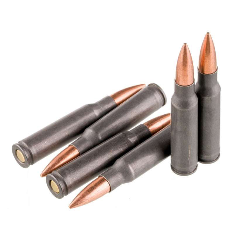 Wolf Military Classic 308 Winchester Ammo 145 Grain FMJ Steel Case