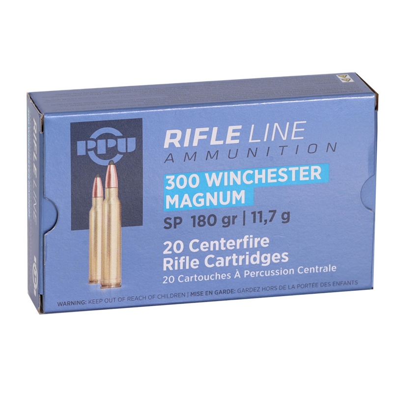 i Partizan 300 Winchester Magnum 180 Grain Soft Point Box Of 20 Ammo