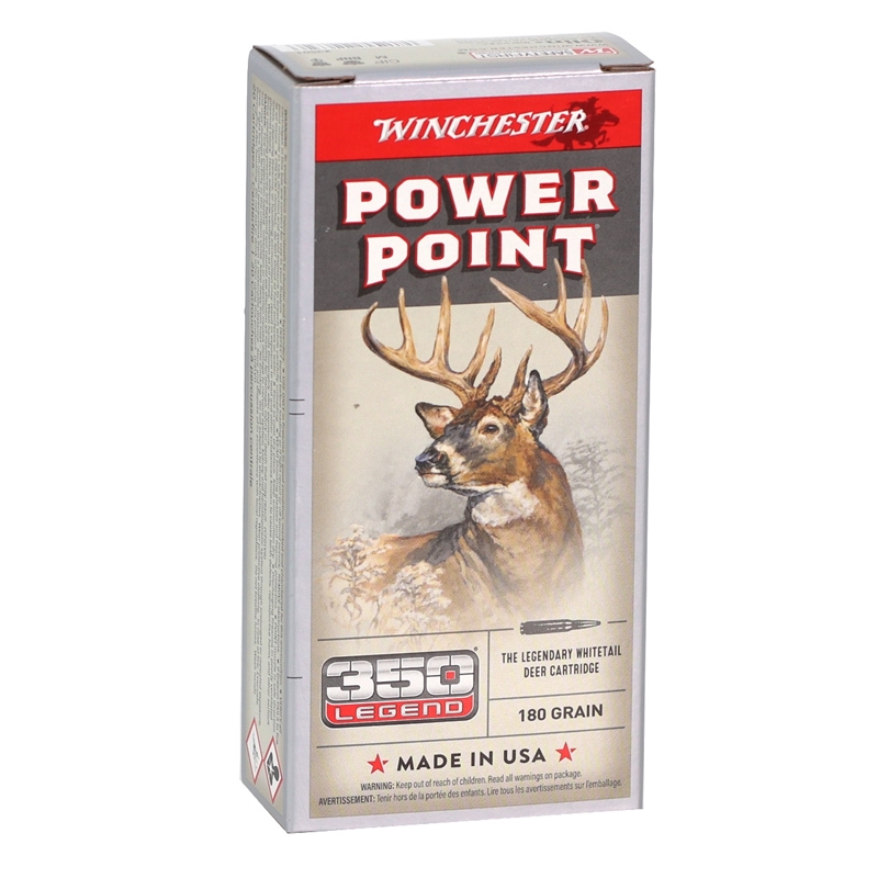 chester 350 Legend 180 Grain Power-Point Super Box Of 20 Ammo
