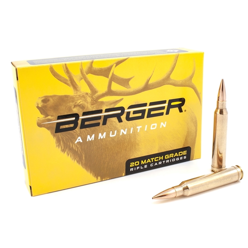 Berger Match Grade 300 Winchester Magnum Ammo 168 Grain Classic Hunter Box Of 20 ger Match Grade 300 Winchester Magnum 168 Grain Classic Hunter Box Of 20 Ammo