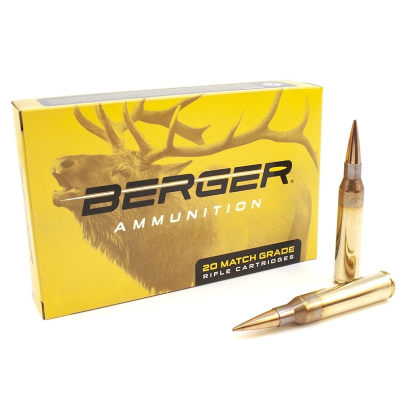 Berger Match Grade 338 Lapua Magnum Ammo 300 Grain Elite Hunter Box Of 20 ger Match Grade 338 Lapua Magnum 300 Grain Elite Hunter Box Of 20 Ammo
