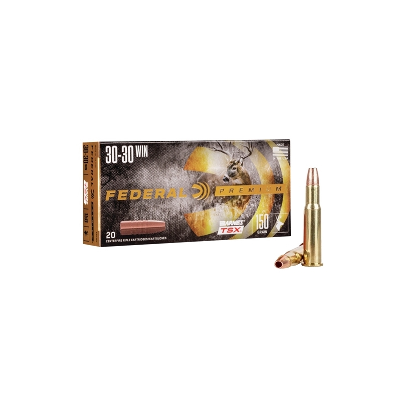 eral Premium 3030 Winchester 150 Grain Barnes TSX Hollow Point  P3030G Box Of 20 Ammo