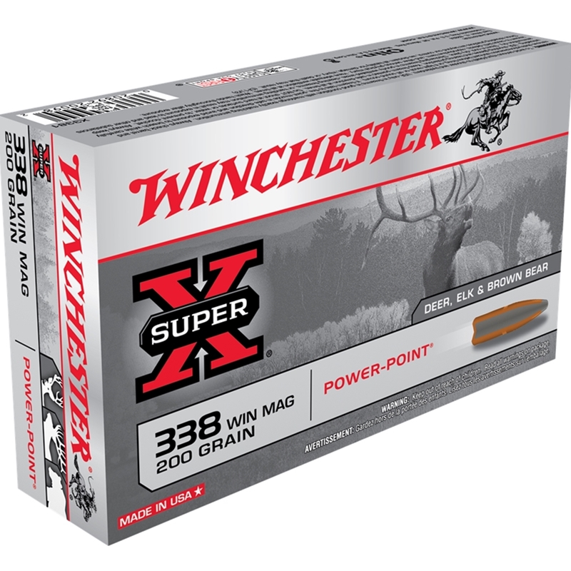 chester Super X 338 Winchester Magnum 200 Grain JSP Box Of 20 Ammo