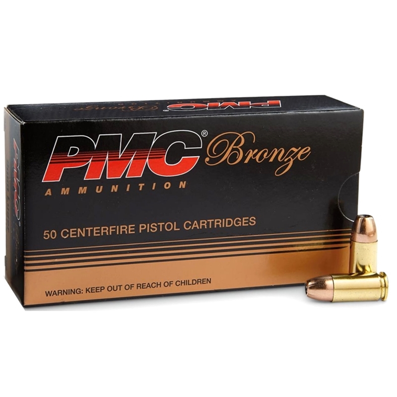  Bronze 9mm Luger 115 Grain Jacketed Hollow Point Box Of 50 Ammo