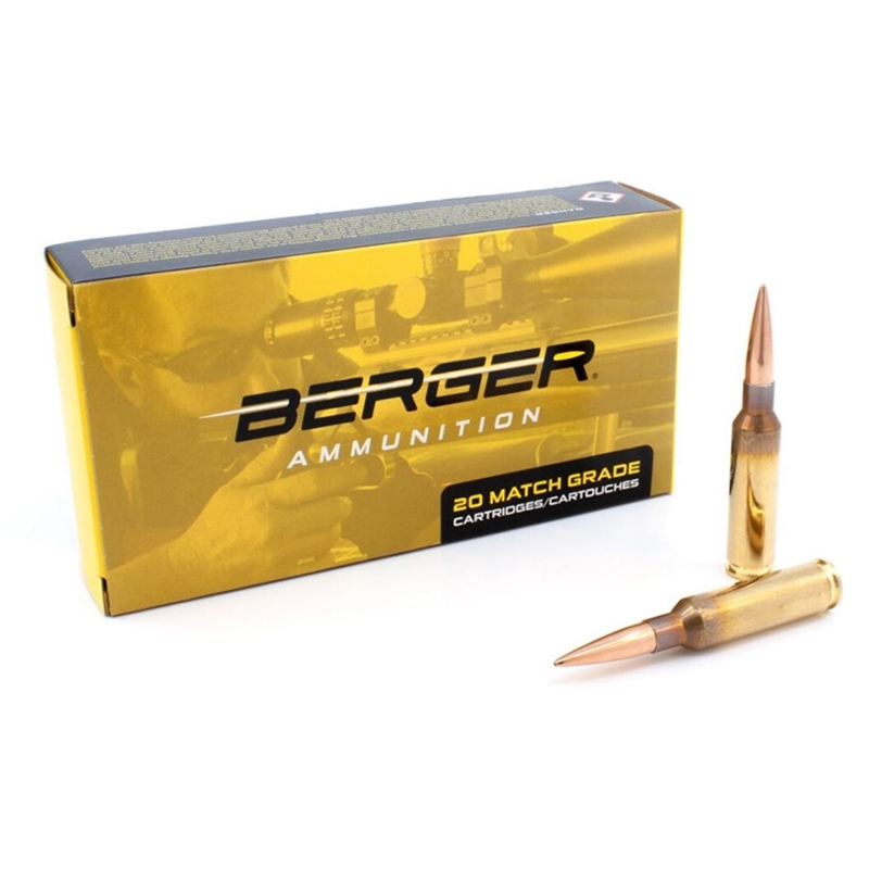 ger Long Range 6.5 Creedmoor 144 Grain Hybrid Target Box Of 20 Ammo
