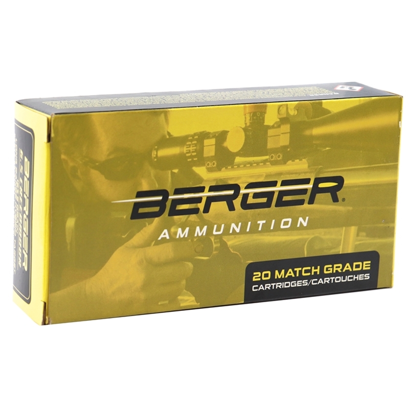 ger Long Range 6.5 Creedmoor 153.5 Grain Hybrid Target Box Of 20 Ammo