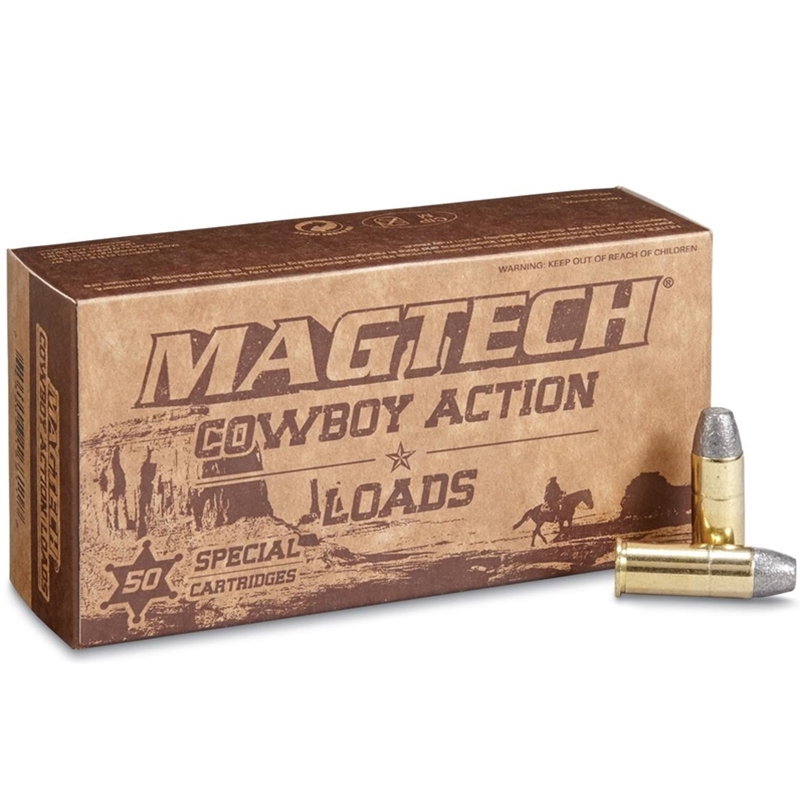tech Cowboy Action 44 Special 240 Grain Lead Flat Nose Box Of 50 Ammo