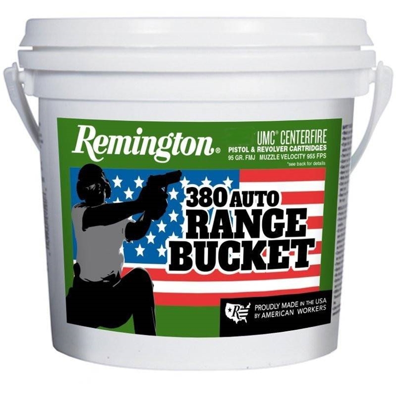 Remington UMC 380 ACP AUTO Ammo 95 Grain Full Metal Jacket Ammo - L380APBCA Box Of 300 L380APBCA Box Of 300 Ammo