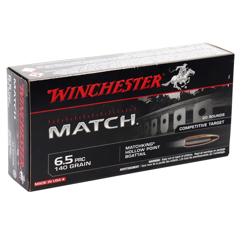 chester 6.5 PRC 140 Grain Sierra MatchKing Hollow Point Boat-Tail Box Of 20 Ammo