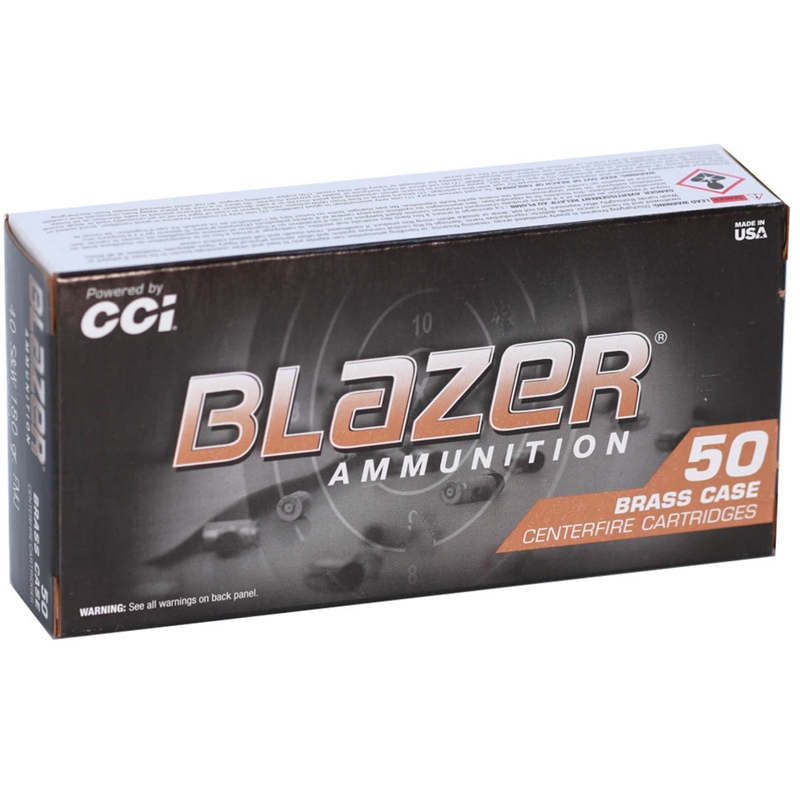  Blazer Brass 40 S&W 180 Grain Full Metal Jacket Box Of 50 Ammo