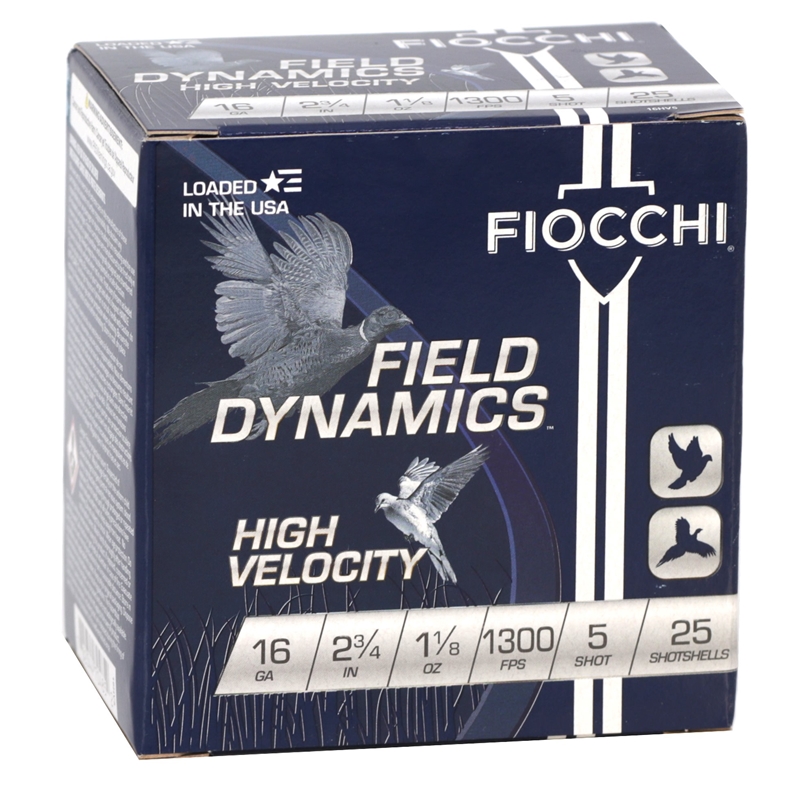 cchi High Velocity 16 Gauge 2-3/4 1 1/8oz. #5 Shot Box Of 25 Ammo
