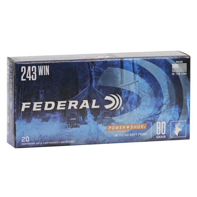 243AS Box Of 20 Ammo