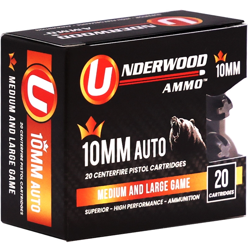 Underwood Platinum Edition 10mm Auto Ammo 140 Grain Xtreme Penetrator Ammo - 941 Box Of 20 941 Box Of 20 Ammo