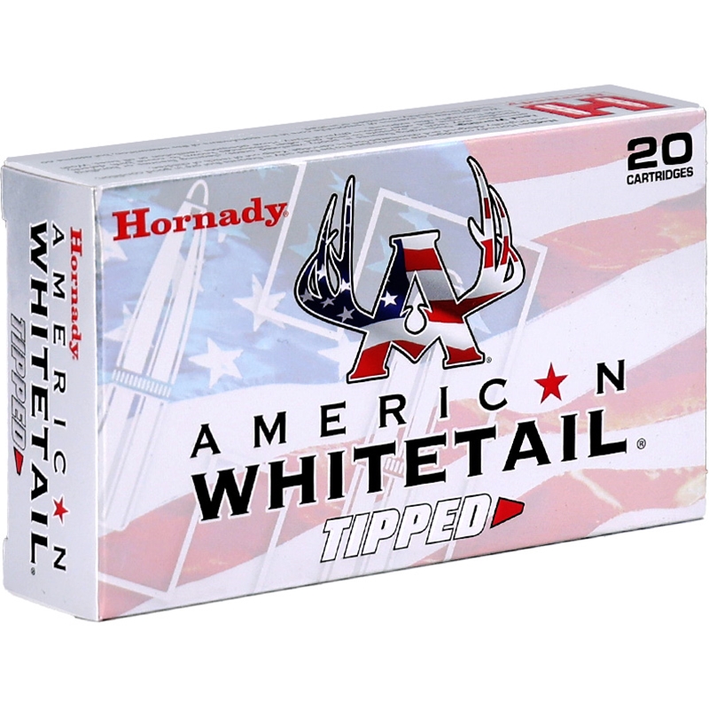 nady American Whitetail Tipped 243 Winchester 95 Grain Polymer Tip SST  80461 Box Of 20 Ammo