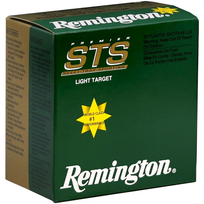 Remington Premier STS 12 Gauge Ammo 2 3/4 1 1/8 Oz #8.5 Lead Shot Ammo - 20114 Box Of 25 20114 Box Of 25 Ammo