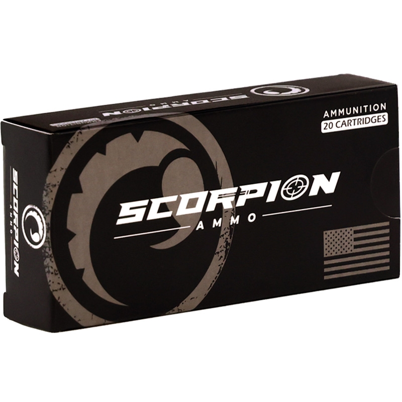 Scorpion 300 Blackout Ammo 220 Grain Subsonic Ammo - 300B220-SUB20 Box Of 20 300B220-SUB20 Box Of 20 Ammo