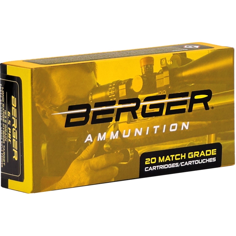Berger 6.5 PRC Ammo 153.5 Grain Open Tip Match Ammo - 65-50030 Box Of 20 65-50030 Box Of 20 Ammo