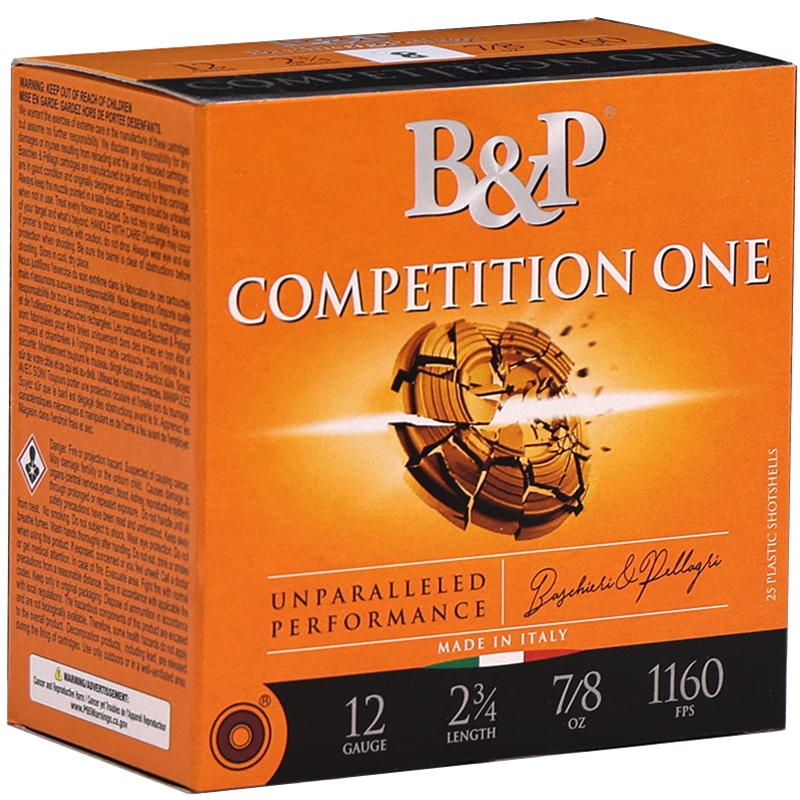 12B78CP8 Case Of 250 (10 Boxes Of 25) - Free Shipping Ammo