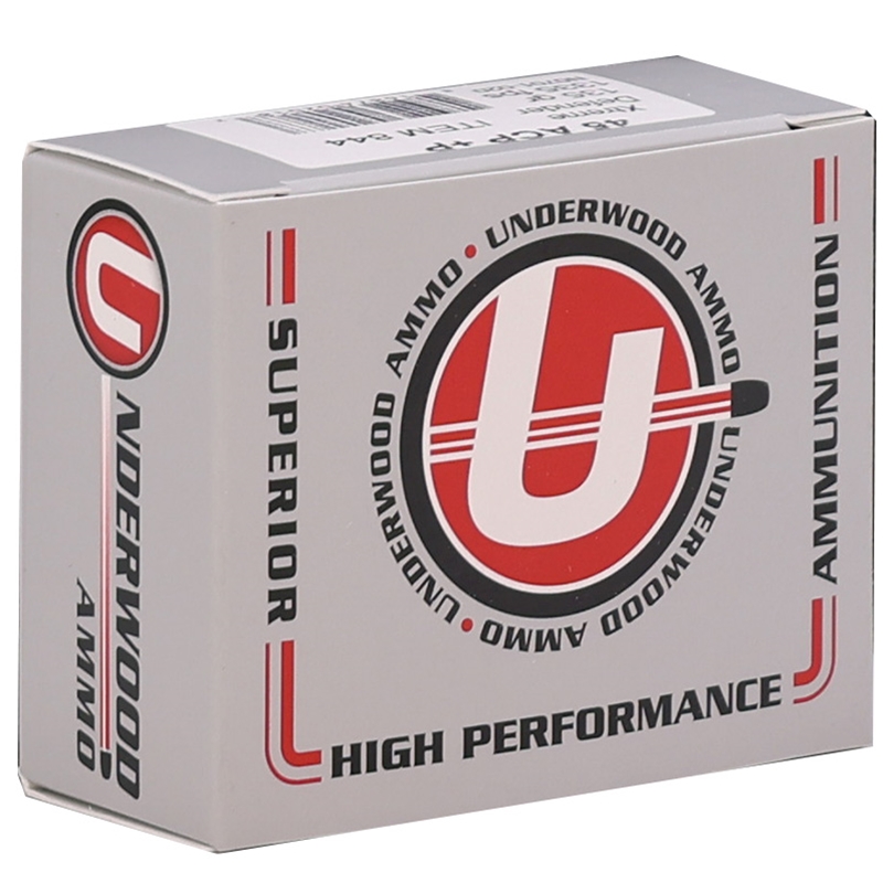 Underwood 45 ACP P Ammo 135 Grain Xtreme Defender Ammo - 844 Box Of 20 844 Box Of 20 Ammo