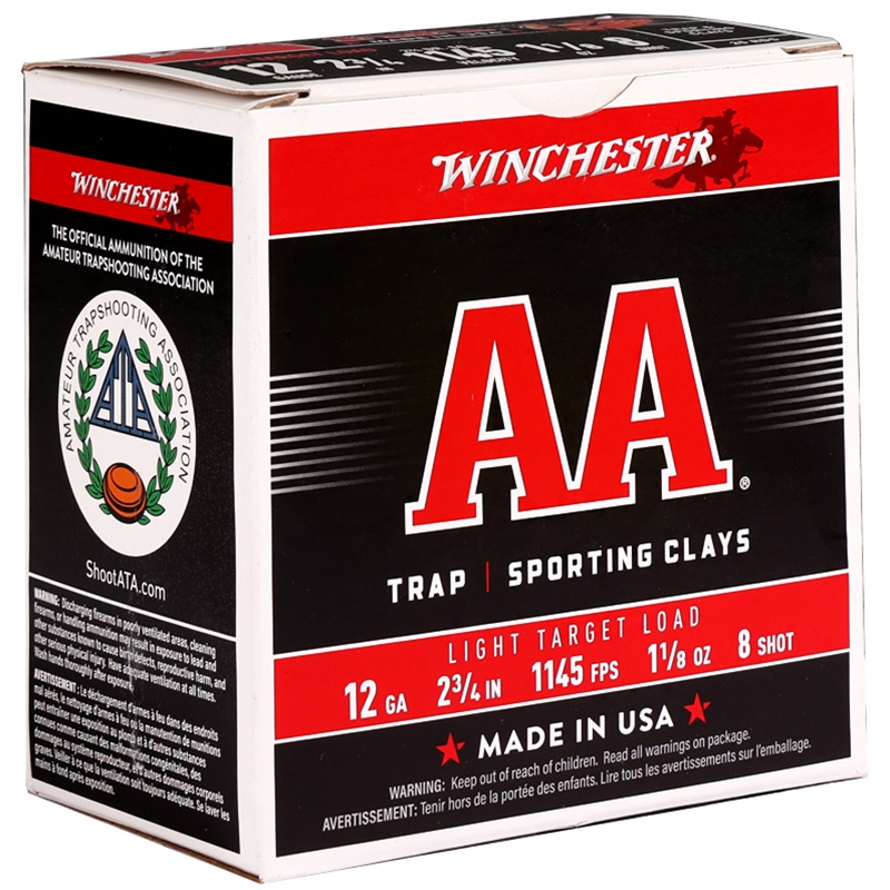 AA128 Case Of 250 (10 Boxes Of 25) - Free Shipping Ammo