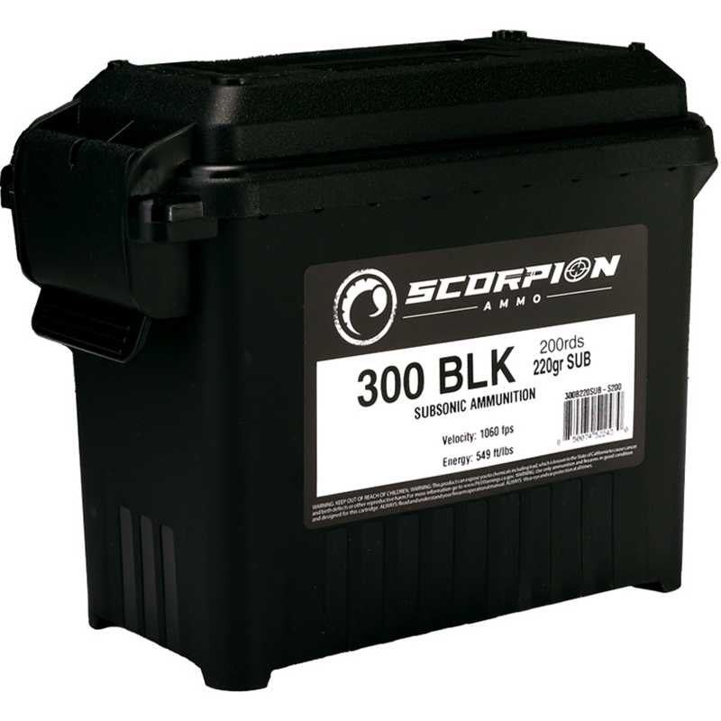 300B220SUB-S200 Box Of 200 Ammo