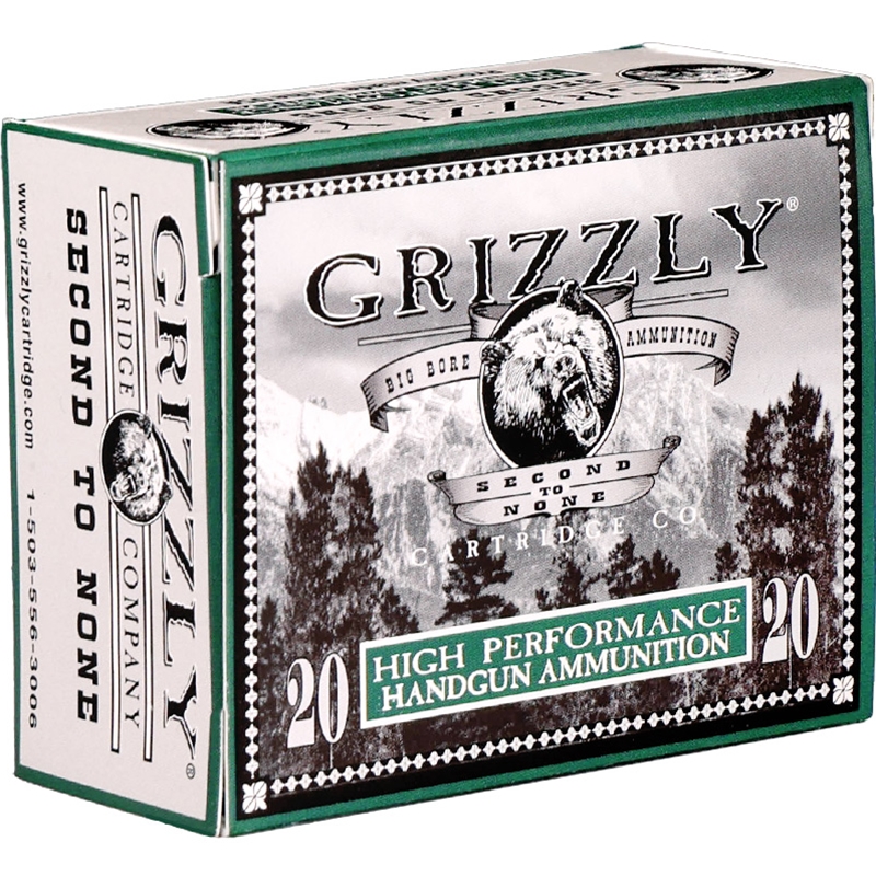 Grizzly 9mm P Ammo 115 Grain Jacketed Hollow Point Ammo - GC9M P4 Box Of 20 GC9M P4 Box Of 20 Ammo