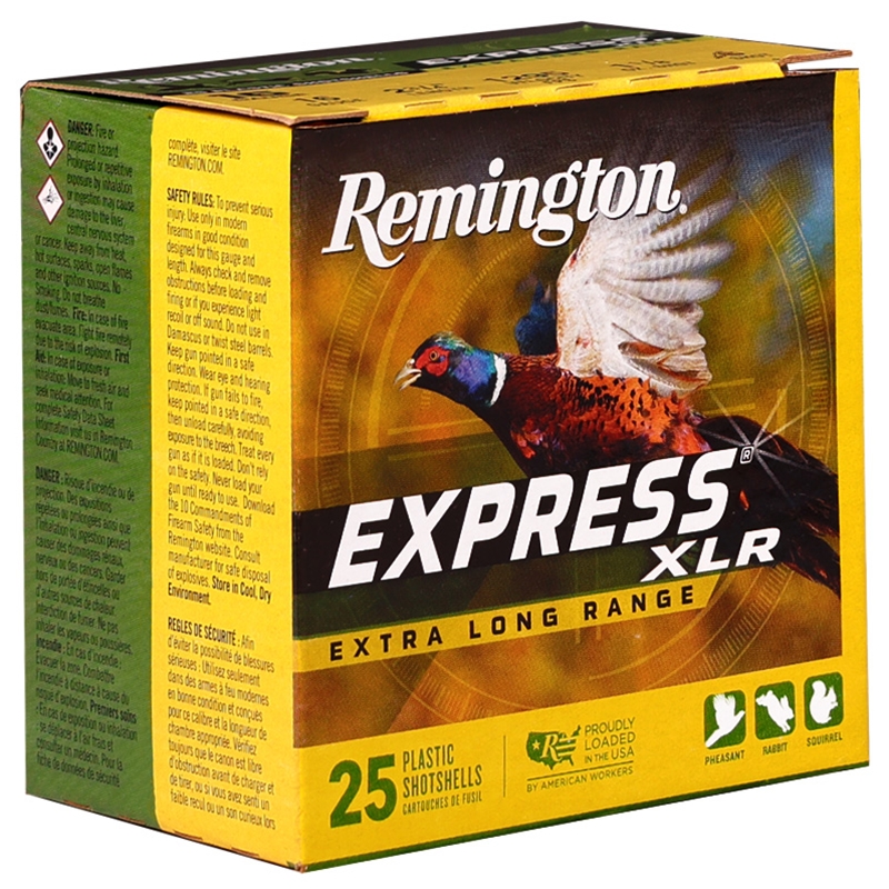 Remington Express XLR 16 Gauge Ammo 2 3/4 1 1/8 Oz #4 Lead Shot Ammo - 28003 Box Of 25 28003 Box Of 25 Ammo